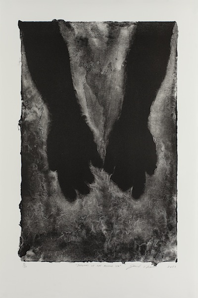 David O´Kane: Beggars of the Female Sex, 2017, manière noire lithograph,
motif size 32 x 21.5 cm, paper size 56 x 38 cm, edition 3 of 10
From the series A Modest Proposal. Inspired by Jonathan Swift.

